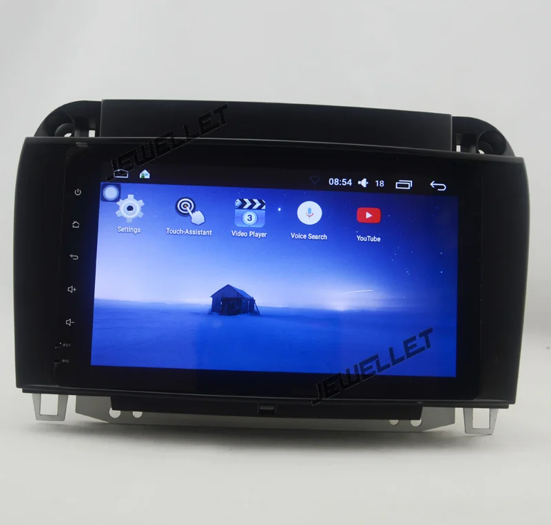 " четырехъядерный 1024*600 HD экран Android 6,0 Автомобильный gps Радио навигатор для Benz S-class W220 1999-2005 с 4G/Wifi DVR OBD
