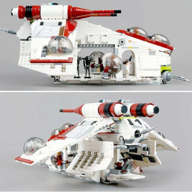 Online Legoinglys Star Wars Republic Gunship Set Kinder Pädagogisches Bausteine ziegel Weihnachten Geschenke Für Jungen Geschenk