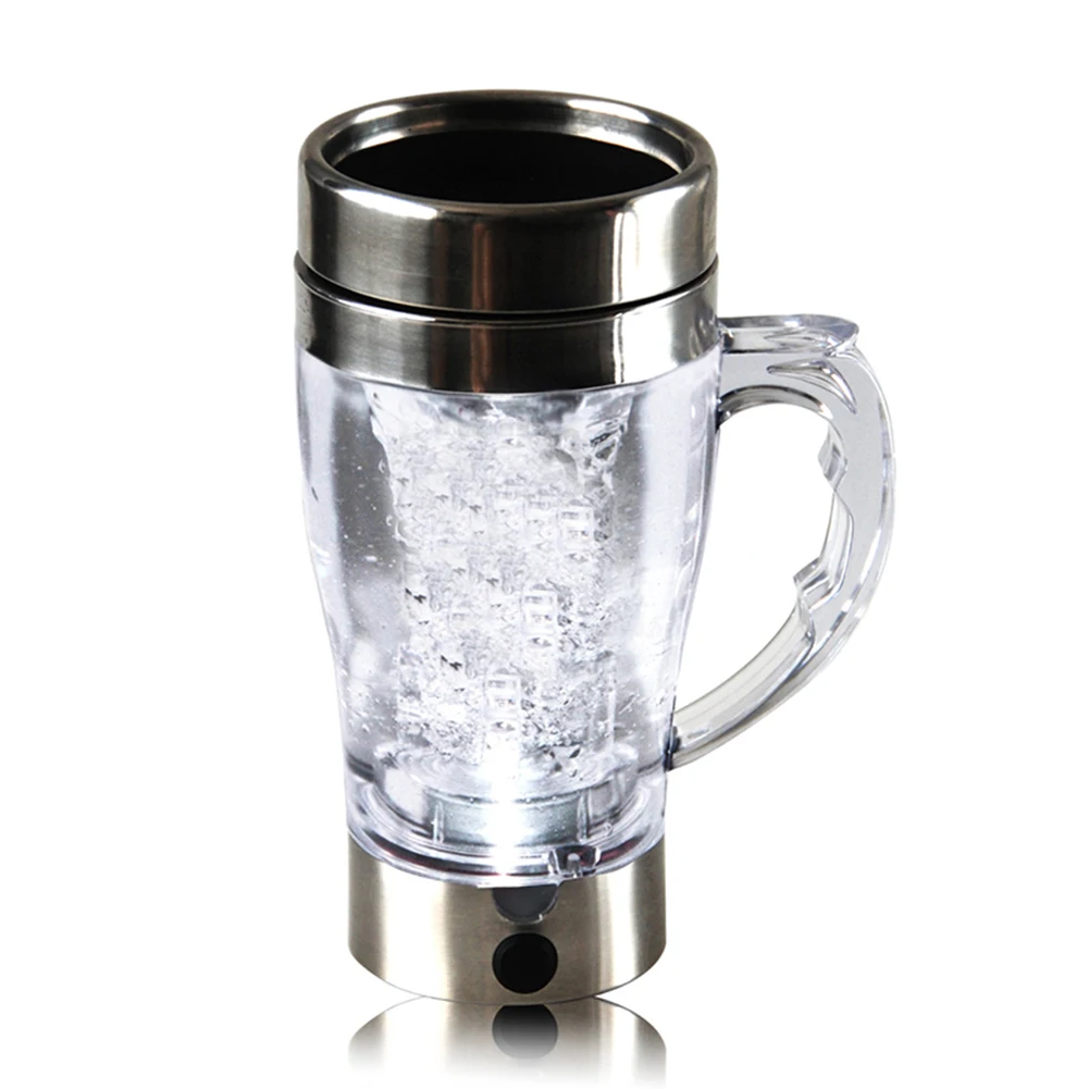 

Electric Protein Shaker Chargeable Integrated Protein Storage Container Automatic Mixing Coffee Cup L99