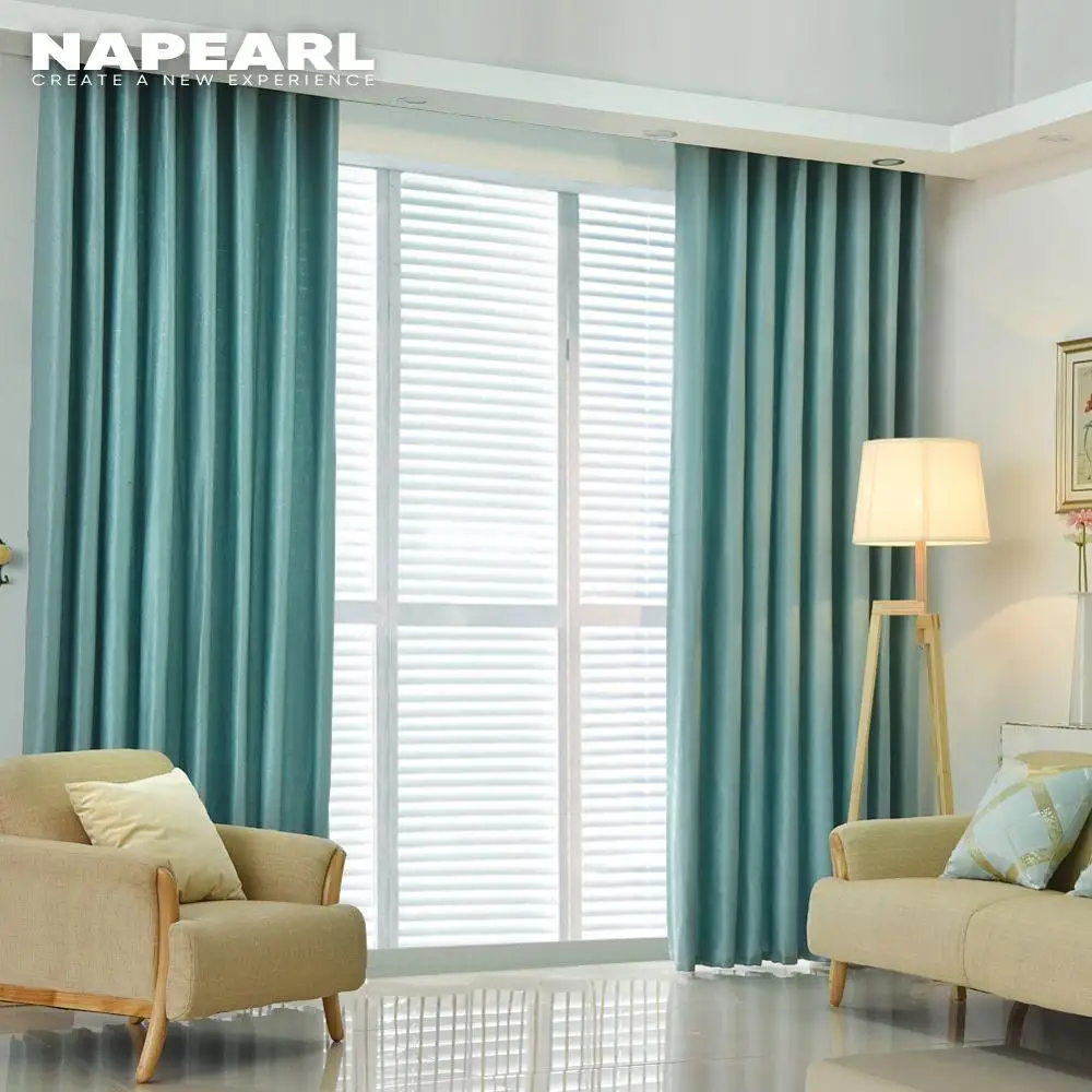 Плотная окрашенная занавеска NAPEARL затемненная занавески для кухни двери окна