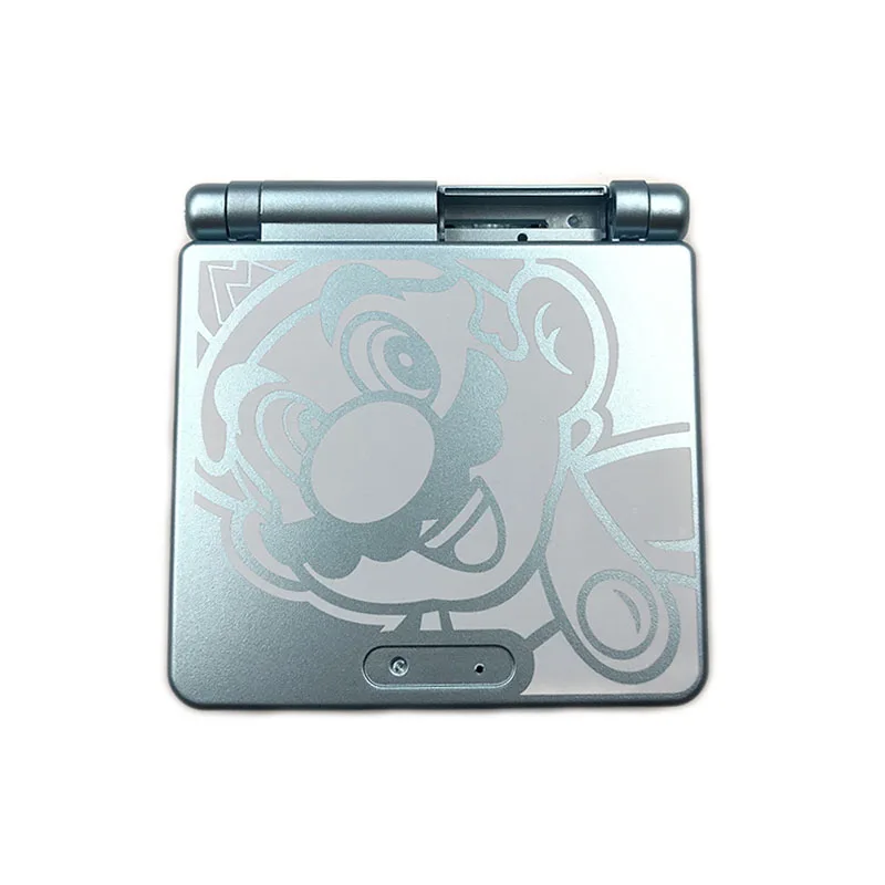 Ограниченная серия, полный корпус, Замена корпуса для nintendo Gameboy Advance SP для GBA SP, чехол для игровой консоли - Color: blue ma