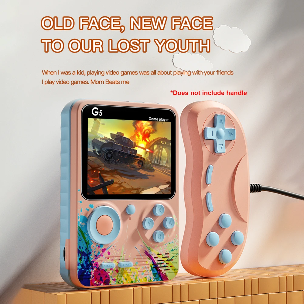 G5 Usb Mini Retro Video Gaming Console Handheld Portable 3.0 Inch Large  Screen Pocket Game Players Built-in 500 Classic Games - Handheld Game  Players - AliExpress