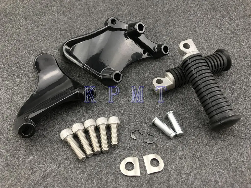 Мотоцикл задний Подножка для пассажира подножек крепление для Harley Sportster XL883 883 XL1200 1200X48X48