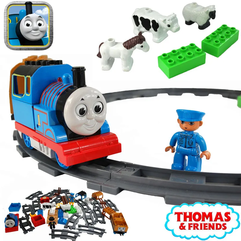 

Set Xin 8288a/B/C Electric Light And Sound Building Blocks Rail Train Toy Thomas Stoudemire Train