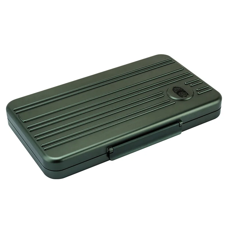 Lubinski Travel Humidor Box Cigar Case Leather Cedar Wood Sigaren Box