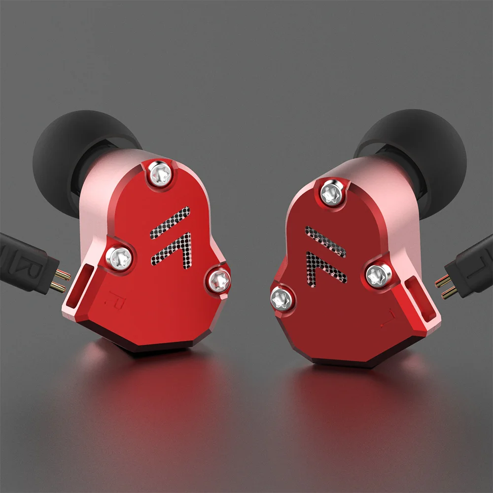 Гибридные наушники Revonext QT2s 2DD + 1BA Hi Fi DJ монитор спортивные для бега улучшенные