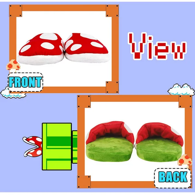 Mario Piranha Flower Slipper 3