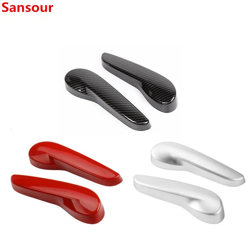 

Sansour ABS Автомобильный интерьер, Регулировка ручки заднего сиденья, декоративные наклейки для Jeep Grand Cherokee 2011-2016, автомобильные аксессуары