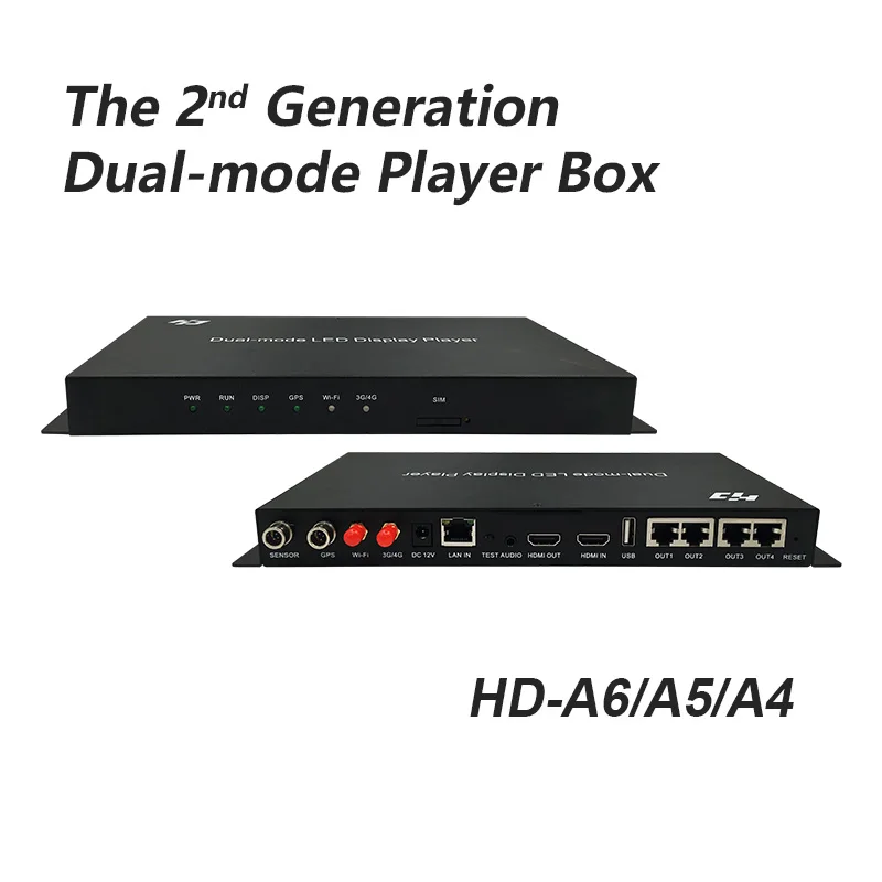 

Huidu A4 A5 A6 Async Sync Dual-mode Player Box Video Wall Led Screen P2 P2.5 P3 P3.91 P4 P5 P6 P8 P10 Full Color