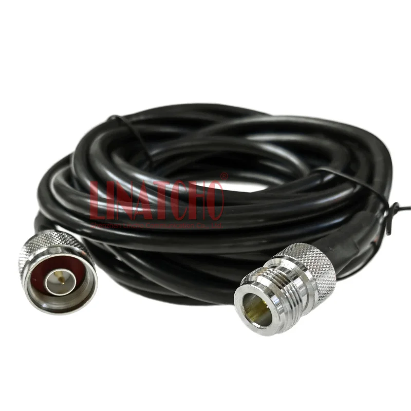 5 Meters 50 Ohm Antenna Extension 5D-FB 50-5 RF Coaxial cable N male to N female Type Connector