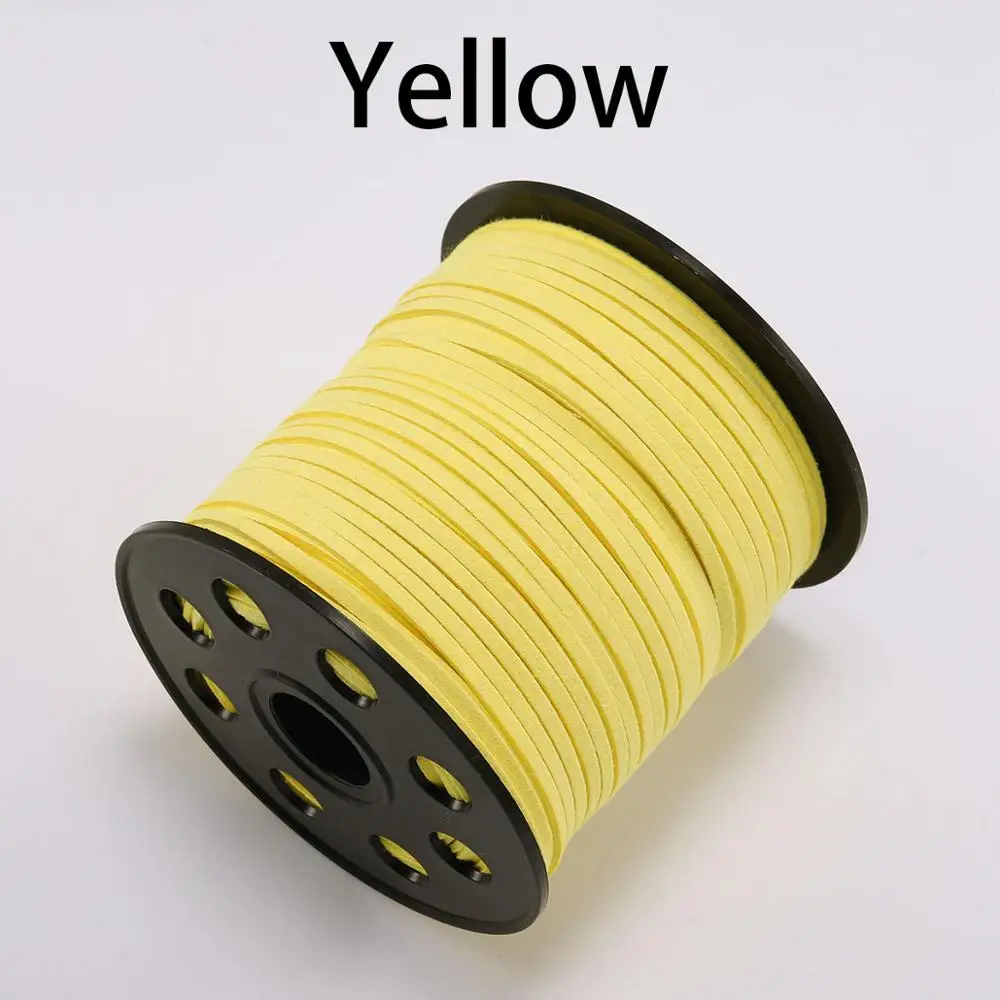Luxurious Flat Faux Suede Braided Cord for Crafting and Jewelry Making
