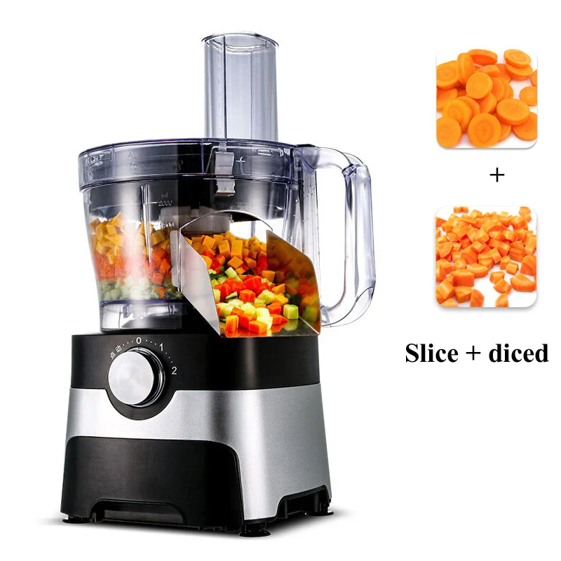 Kcourh Commercial Electric Multifunctional Vegetable Chopper Food