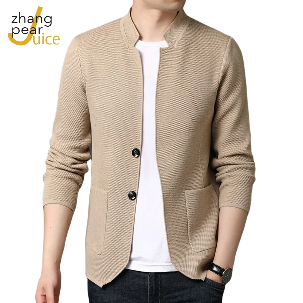 

Men Sweater Casual Wear Men Work V Neck Button Sweater Fashion Knitted Cardigan Sweaters