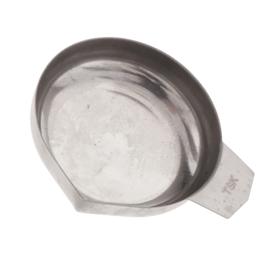 Small Metal Pocket Weighing Balance Scale Pan Dish Bowl Holder Jewelry Tools