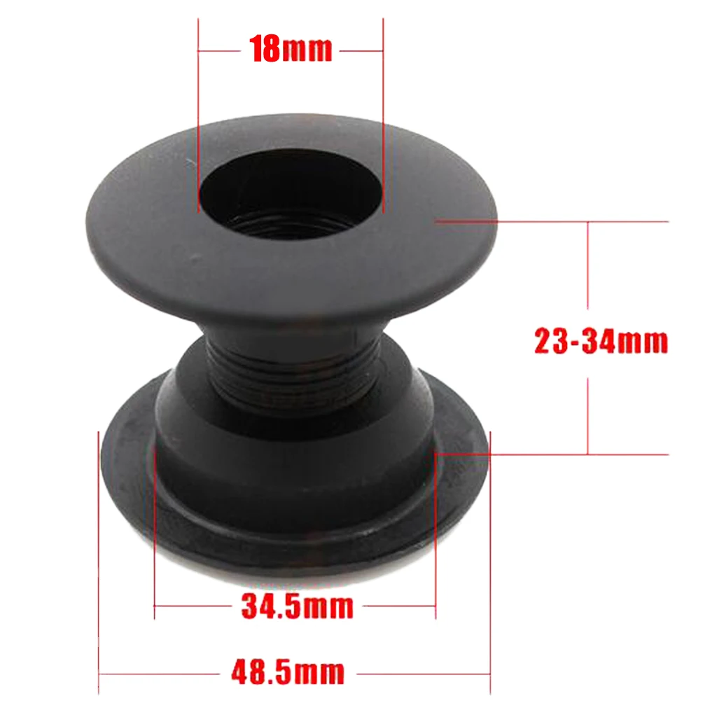 Foosball Bushing Soccer Table Football Bearing for 18mm Diameter Rod - Screw Thread Structure