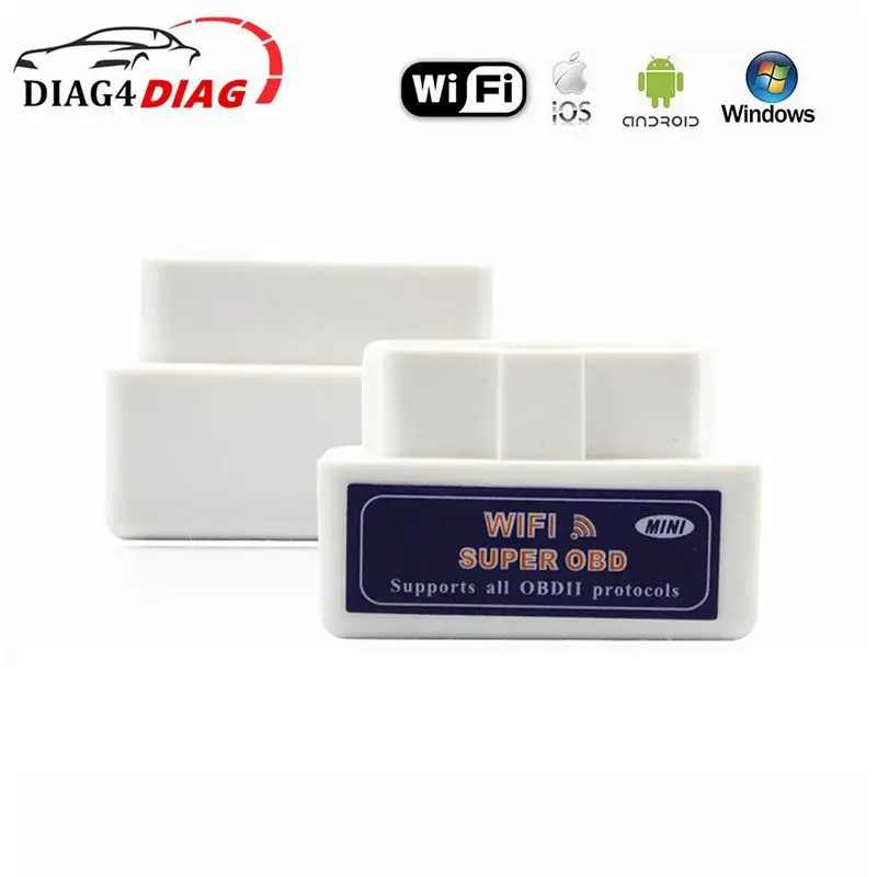 ELM327 WIFI V1.5 лучше чем V2.1 OBD2 сканер PIC18F25K80 чип Автомобильный диагностический