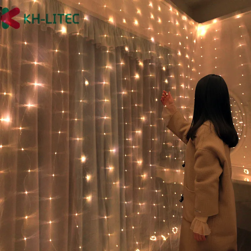 3x3m-Led-Icicle-Led-Curtain-Fairy-String-Light-USB-Fairy-Light-300-Led-Christmas-Light-For-Wedding-Party-Home-Window-Party-Decor（3）