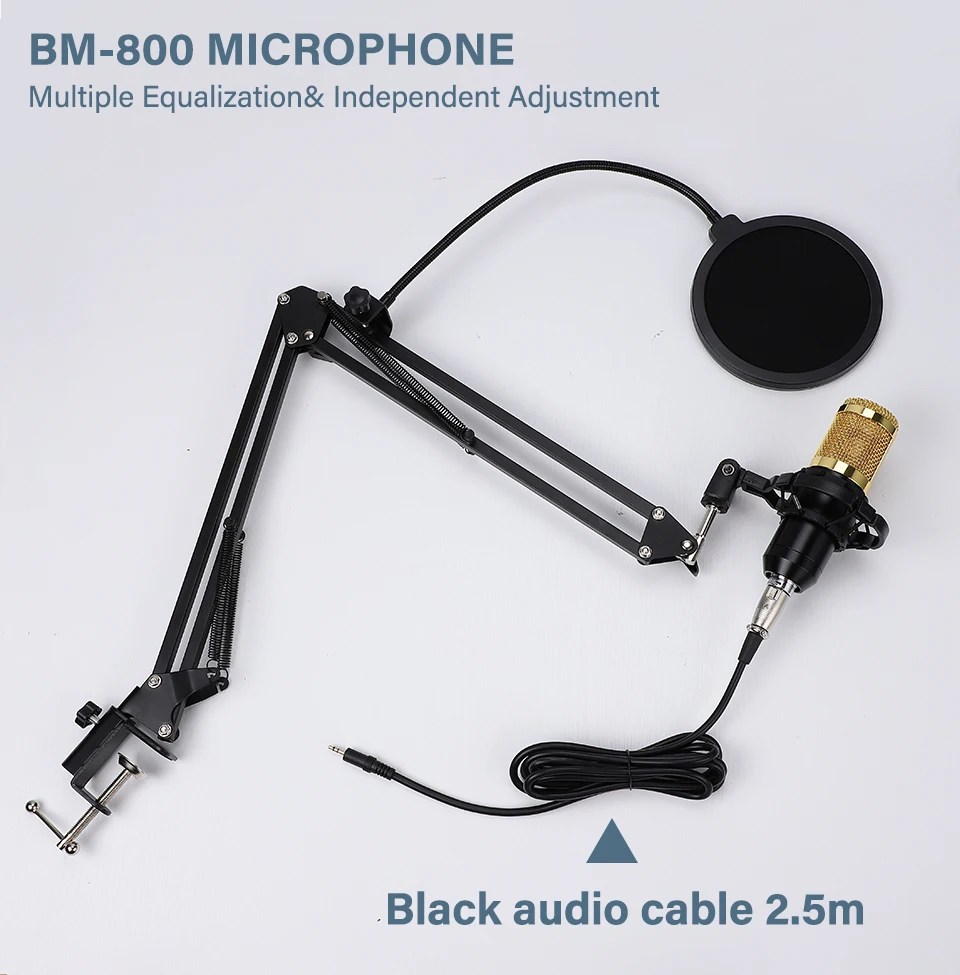 SAMTIAN™ Professional Wired Studio Microphone Combo 13