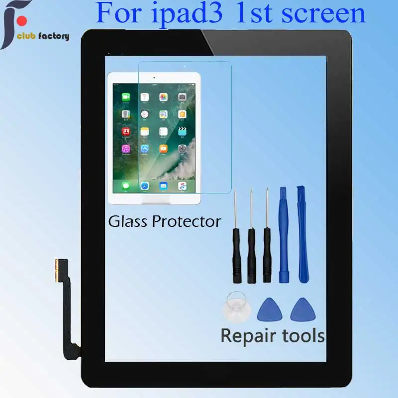 Дигитайзер для iPad 3 (черный/белый) 9 7 дюймов сенсорный экран A1416 A1430 A1403 ЖК Внешний