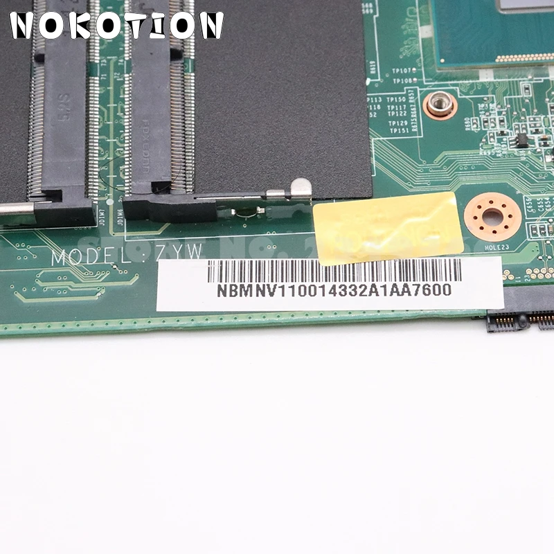 wonderful  NOKOTION NBMNV11001 NB.MNV11.001 For Acer aspire E5-771 E5-771G Laptop Motherboard I5-4210U CPU DDR