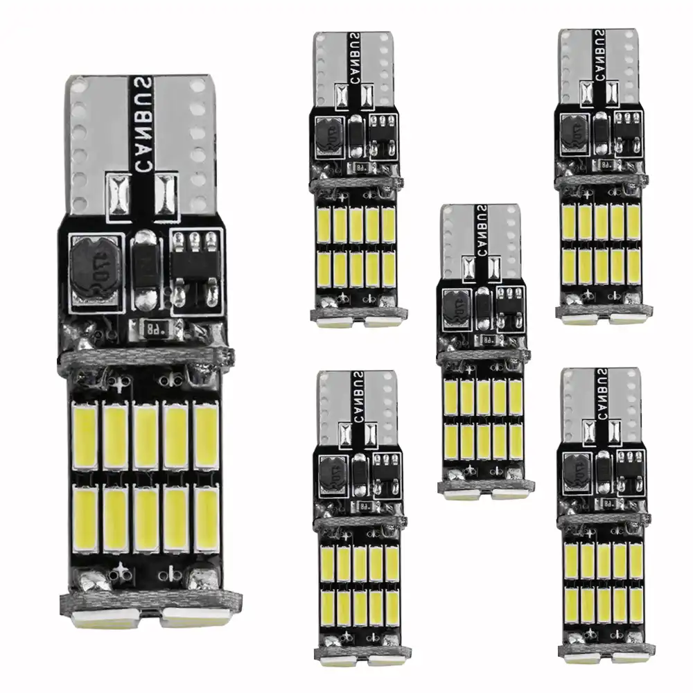 T10 Led 194 W5w 4014 26 Smd Canbus Ledライト電球エラーフリー楽器電球インテリアランプ車のパネルライト白 赤 青 Signal Lamp Aliexpress