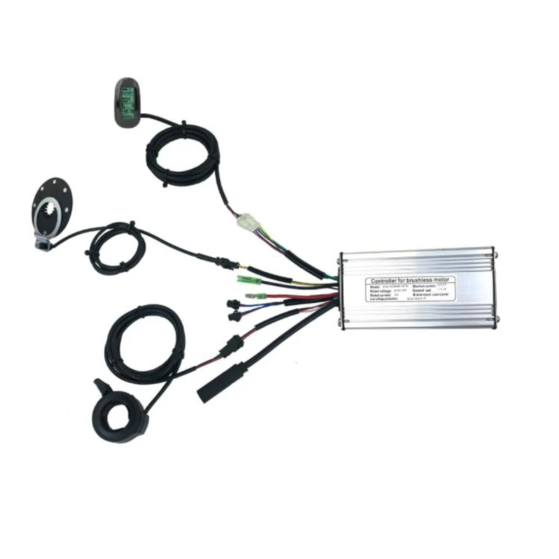 36V/48V 500W 22A, Brushless DC Ebike Controller+KT LCD6 Display+Finger