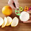 1pc Colorful Fruit Slicer Peeler Remover Plastic Orange Citrus Lemon Openers Mini Hand Grapefruit Peeling Cutter Kitchen Gadgets ► Photo 3/6