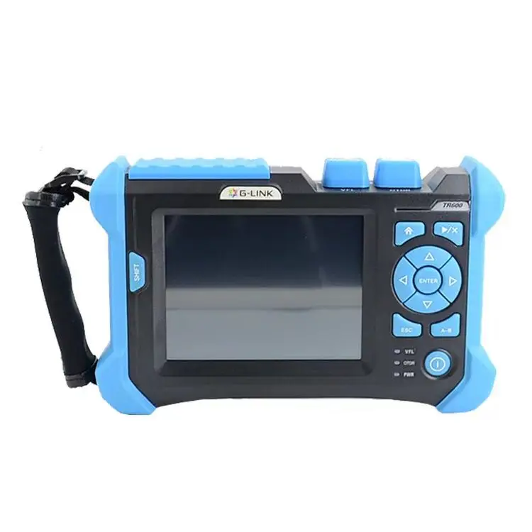 GLINK TR600 32 30dB 1310 1550nm SM OTDR Optical Time Domain Reflectometer Optic Fiber Tester 4