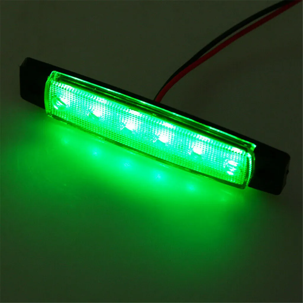 12x LED Signal Nav Navigation  Port Starboard Marine Boat Red + Green