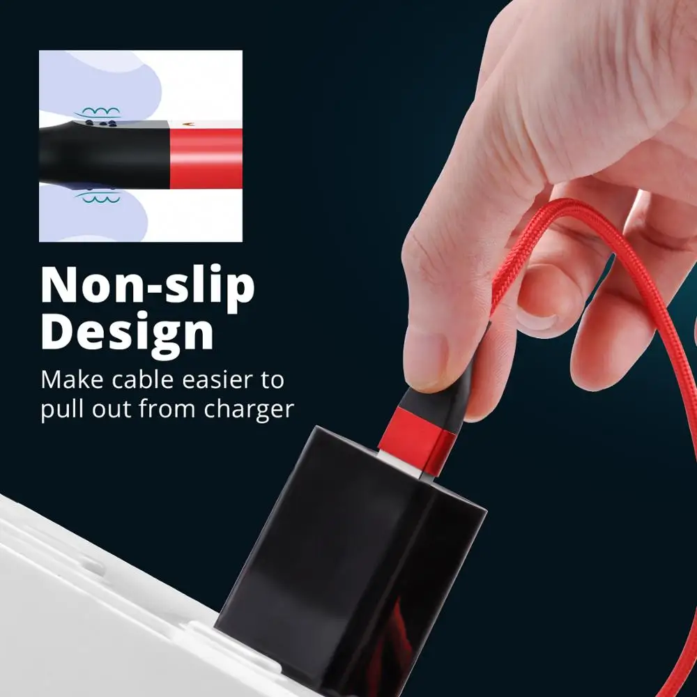 Ankndo Магнитный кабель Micro USB провод для быстрой зарядки для мобильного телефона магнит Зарядное устройство USB кабель для передачи данных Быстрая зарядка светодиодный USB шнур провод