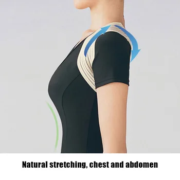 

Back Correction Belt Adjustable Comfortable Humpback Posture Correction Belt NShopping