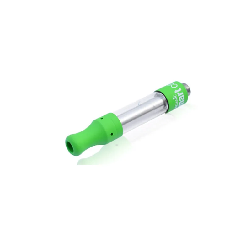 10pcslots Smart Cart CBD Vape Cartridges 1.0ml Thick Oil ceramics Coil Atomizer Tank Cartridge for 510 Thread Battery Mod Vape  (5)