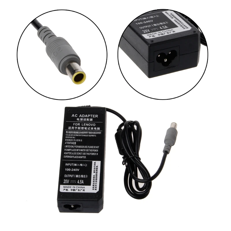 

90W Power Supply AC Adapter AU Cord Charger For IBM Lenovo ThinkPad Laptop