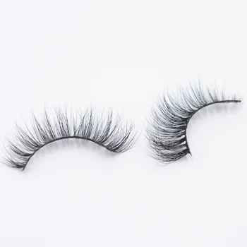 

3D Natural Short False Eyelashes Cross Makeup Daily Soft Mink Eye Lashes Girls Necessaries Long Lasting Extension for Beauty