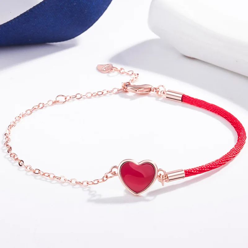 Корейские модные золотистые браслеты bt21 bts женские металлические с красным