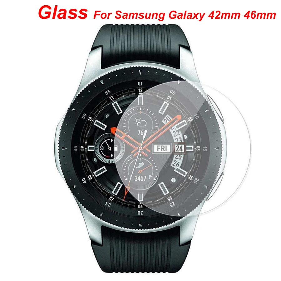 Защитная пленка из закаленного стекла 9H для Samsung Galaxy Watch 42 мм 46 Защита экрана 3 41 45