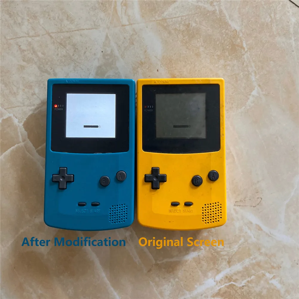 Для GBC ips высокий светильник, комплект для модификации экрана, для GBC, игровая приставка