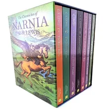 

7 Books/Set The Chronicles Of Narnia Box Set Children English Reading Story Book Kids Chapter Book Novels