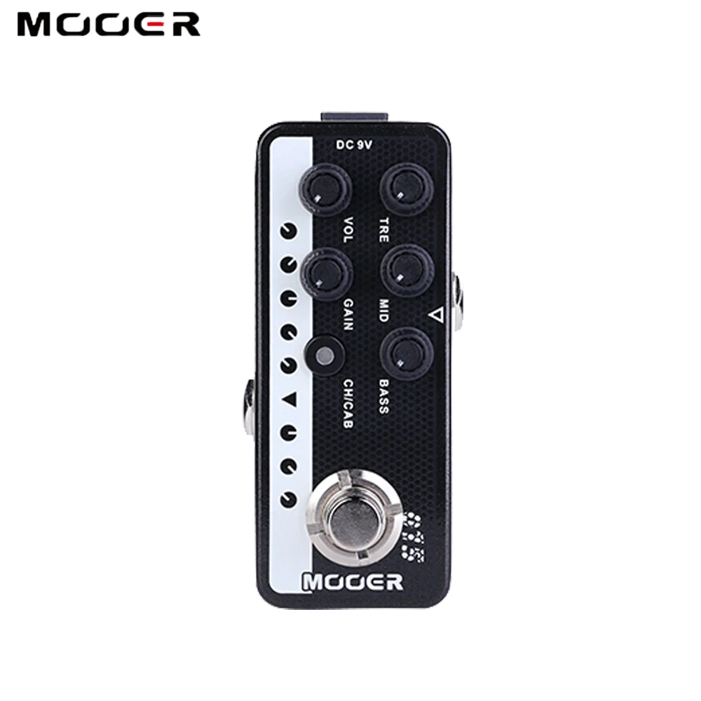Mooer MICRO PREAMP серия бадминтонных ракеток 015 коричневый звук цифровой двухканальный