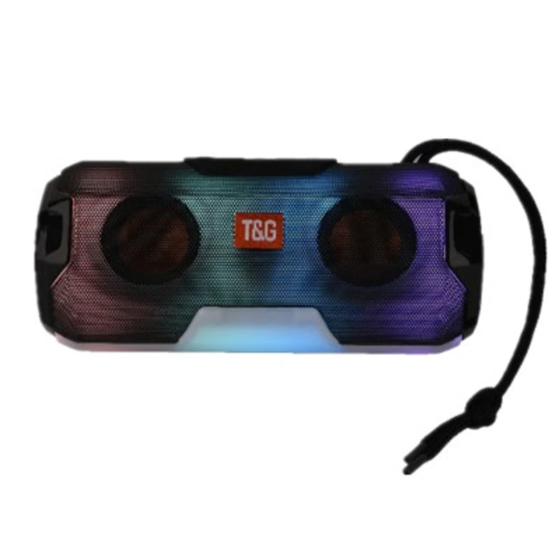 

Wireless Bluetooth Speaker Portable Column 10W Outdoor Subwoofer Sound Bar with Mic Support FM Radio TF USB Music Player Center