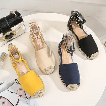 

Sandals Closed Heel 2020 Women's Suit Female Beige Summer Heels Low-heeled Shoes With Strap Round Toe Large Size Sale Heeled