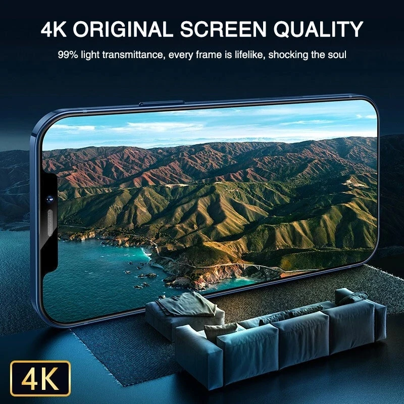 Ultra-Clear Hydrogel Screen Protector Film - Premium iPhone Protection, Pack of 3