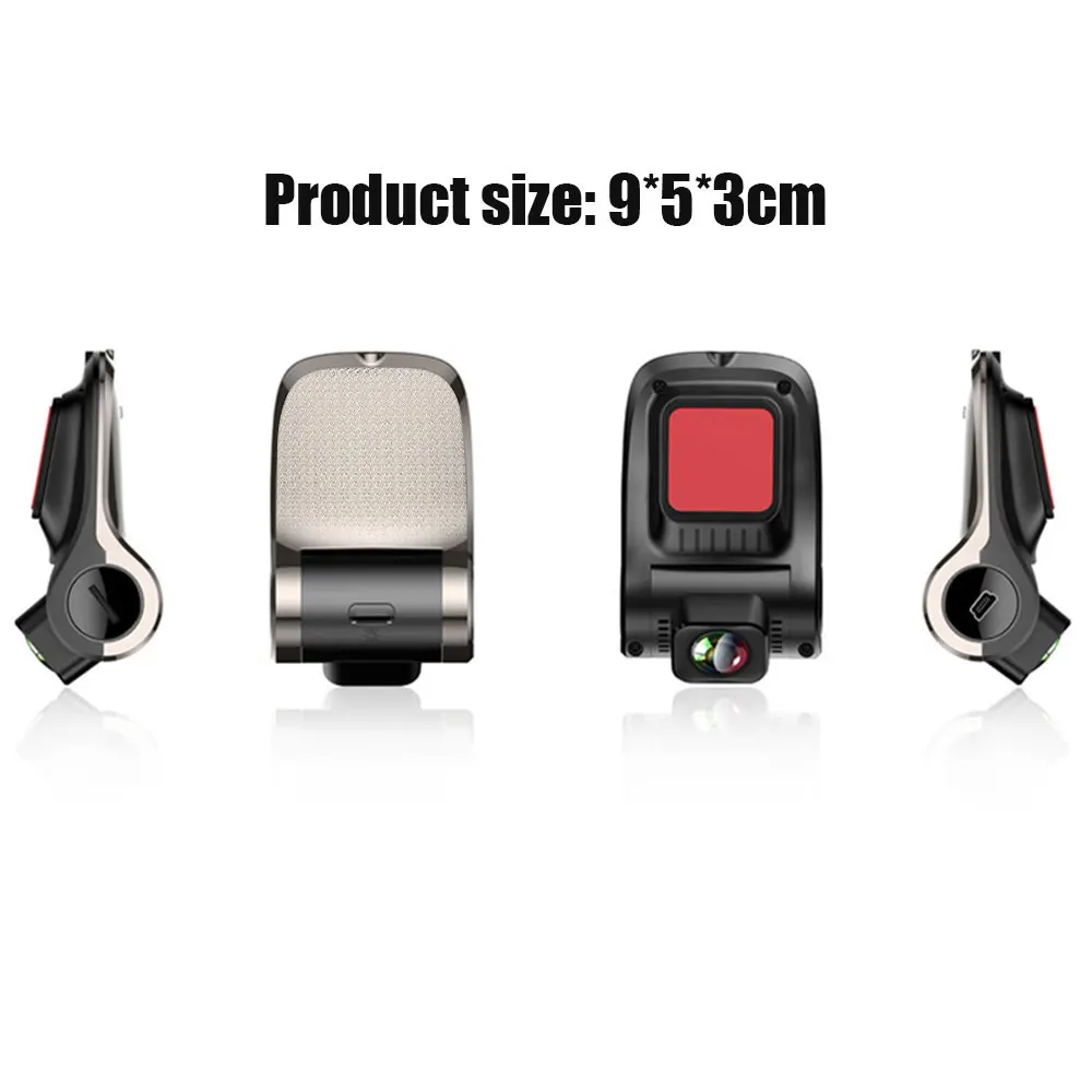 Видеорегистратор Автомобильный видеорегистратор Универсальный Автомобильный рекордер циклическая запись Система помощи при вождении USB 1080P Mini