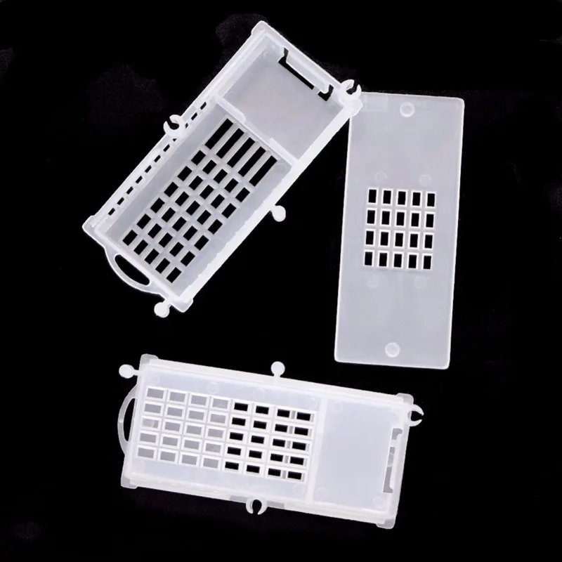 

100 Pcs Push-pull Bee Cage Bee King Queen Rearing Cells Cages Insect Equipment Beehive Controller Beekeeping Tools Sale Supplier