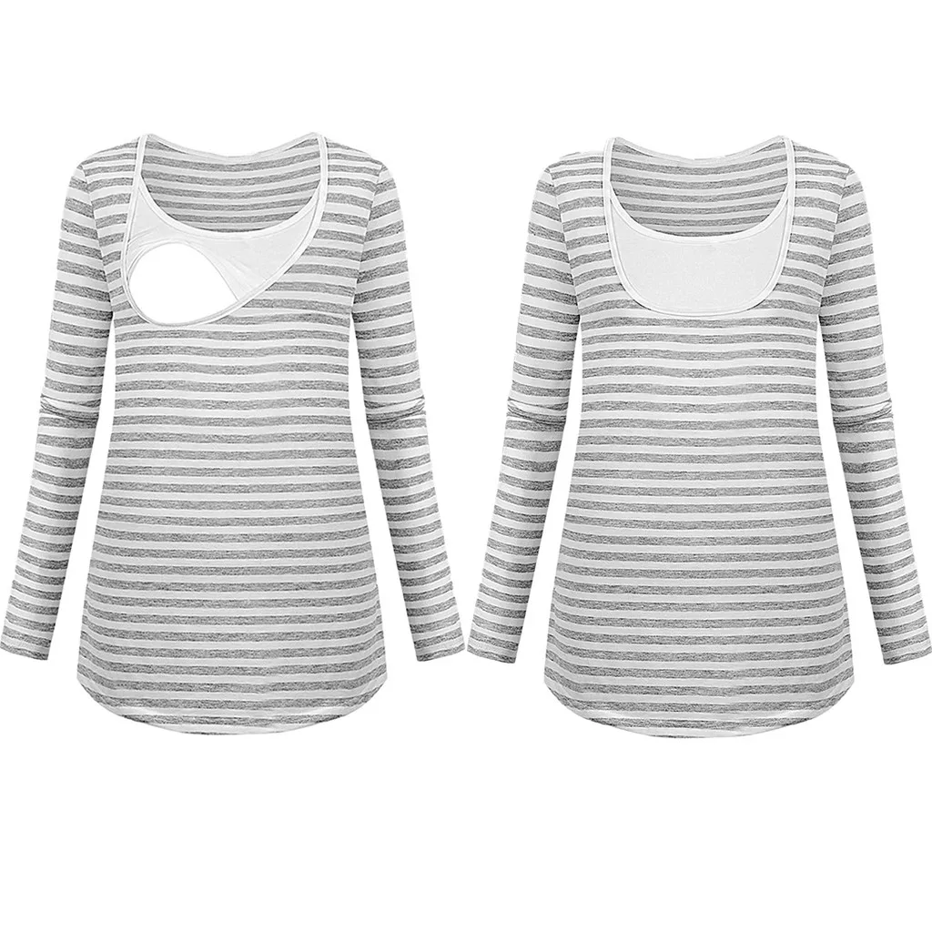 Одежда для беременных женщин; коллекция года; топ для кормления грудью; блузка; vetement femme