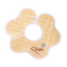 28*25 см вращающийся лепесток слюнявчик полотенце детский нагрудник с мультяшным рисунком водонепроницаемый кармашек для риса