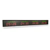 multiple time zone clock/LED world time clock 4 cities world time clock 2