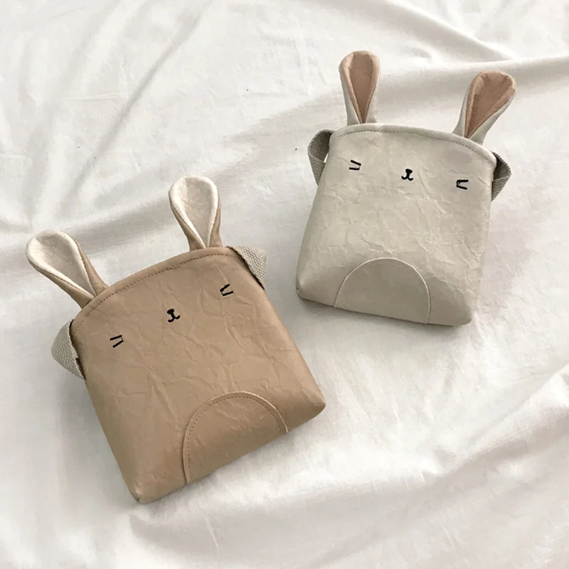 Baby Girls Boys Bear Coin Bags Kids Cute Bunny Fox Messenger Bags Shoulder Bag