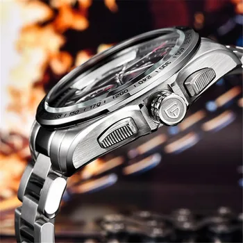 

Men Watch Luxury Brand PAGANI DESIGN Chronograph Sport Watches Men Reloj Hombre Stainless Steel Quartz Watch Relogio Masculino