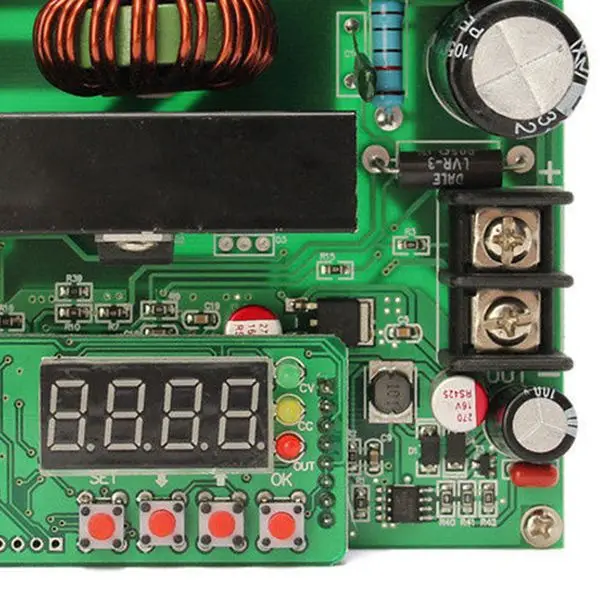Топ-DC-DC BST900W CNC повышающий преобразователь 8-60V повышающий 10-120V солнечная зарядка CVCC